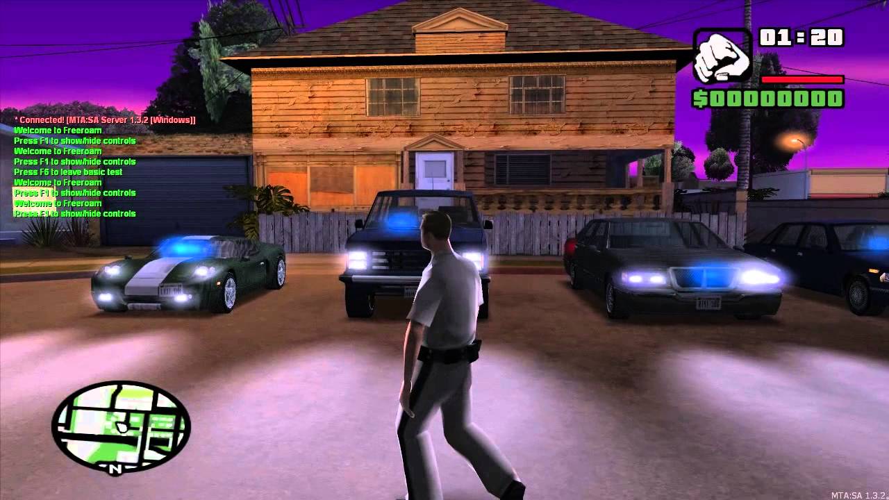 Download Grand Theft Auto: San Andreas (Multi Theft Auto) + OnLine